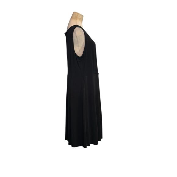 NY Collection black sleeveless party dress size 1X - Picture 13 of 14